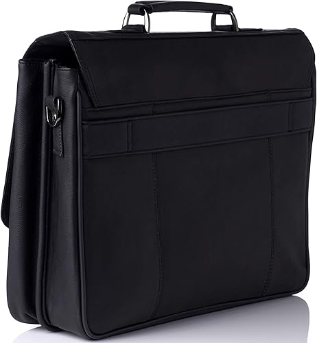 Miniatura 4 de Hammer Anvil Pierce Colombian Vacquetta Leather 15.6" Maletín para portátil, Negro -