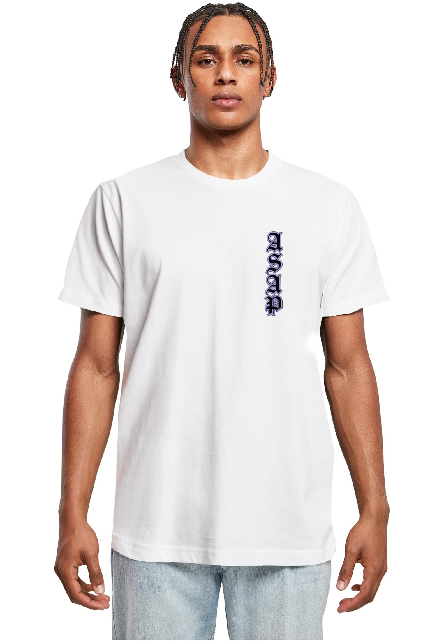 Mister Tee Men's ASAP Tee, White, XXL