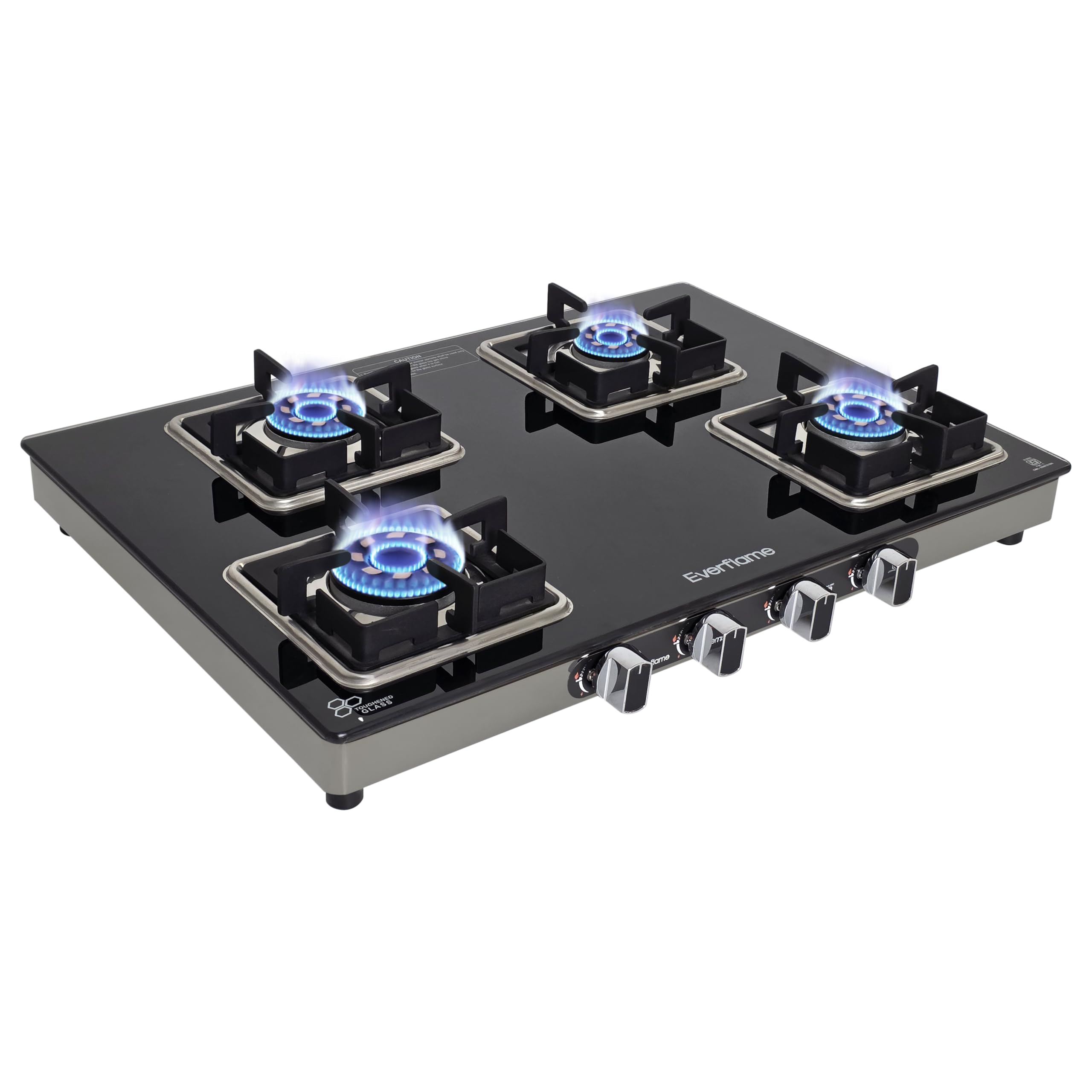 Everflame Atlas 4 Burner Gas Stove - Premium Glass Top -15