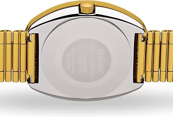 Rado Unisex Original Stainless Steel Swiss Automatic Watch, Yellow (R12413503)