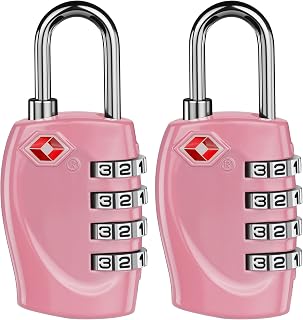 T Tersely 4 Digit Combination Padlock