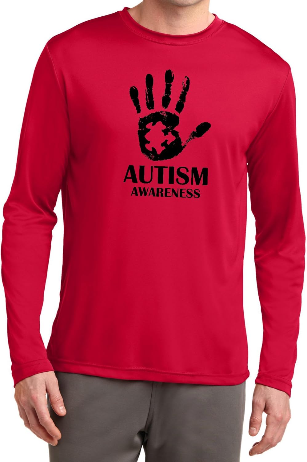 Buy Cool Shirts Autism Awareness Hand Dry Wicking Long Sleeve