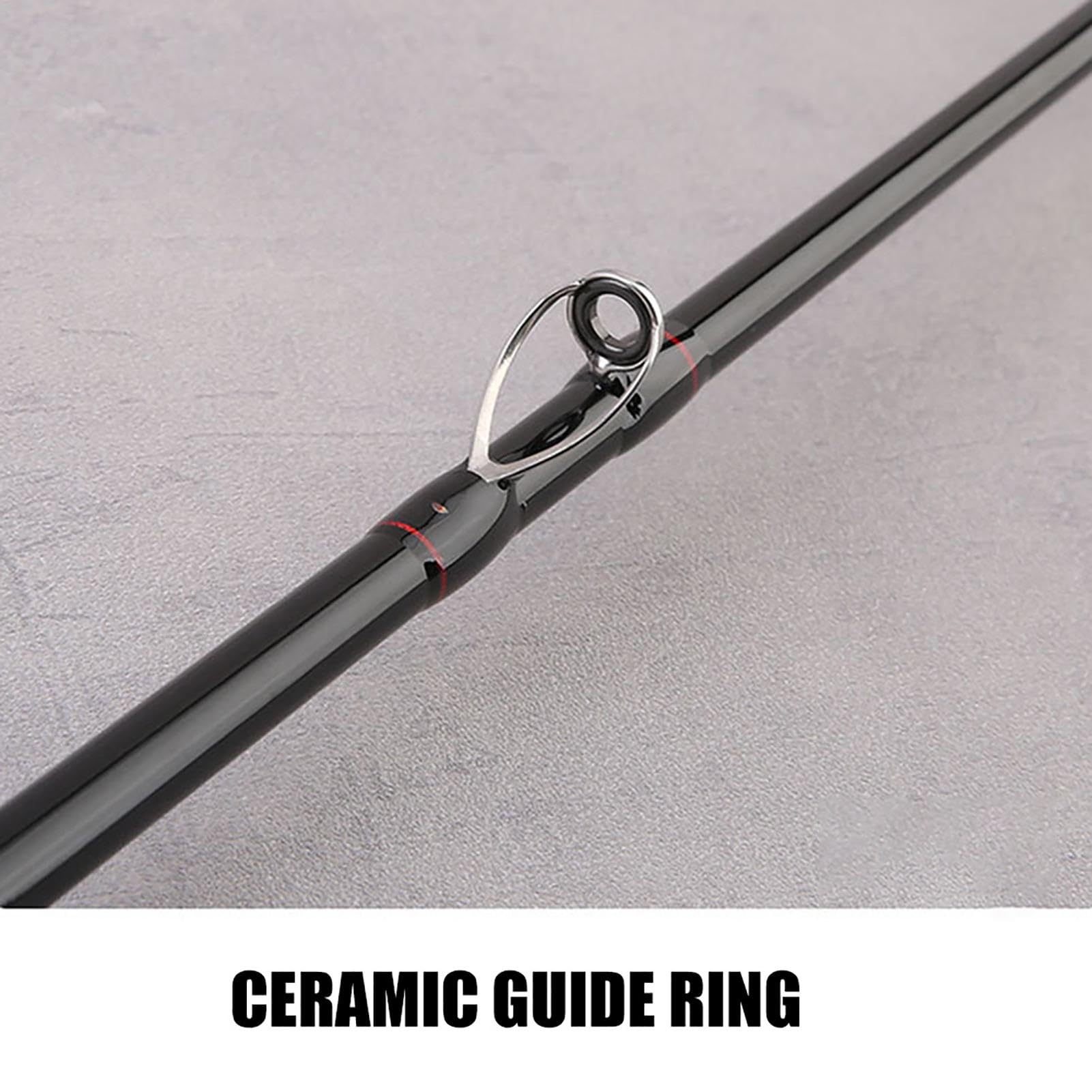 Varilla de Baitcasting - Caña de pescar de alto rendimiento, caña de fusión de precisión ligera | Caña de pescar cómoda y caña de cebo de sensibilidad superior