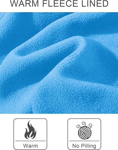 Miniatura 5 de MAGCOMSEN Sudaderas con capucha para mujer, con forro polar, cremallera de 12, manga larga, con bolsillo tipo canguro