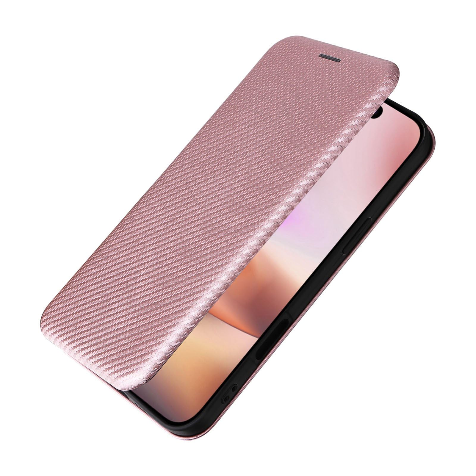 Amazon.co.jp: iPhone 15 Pro Max用ケース 手帳型 薄型 カーボン 炭素