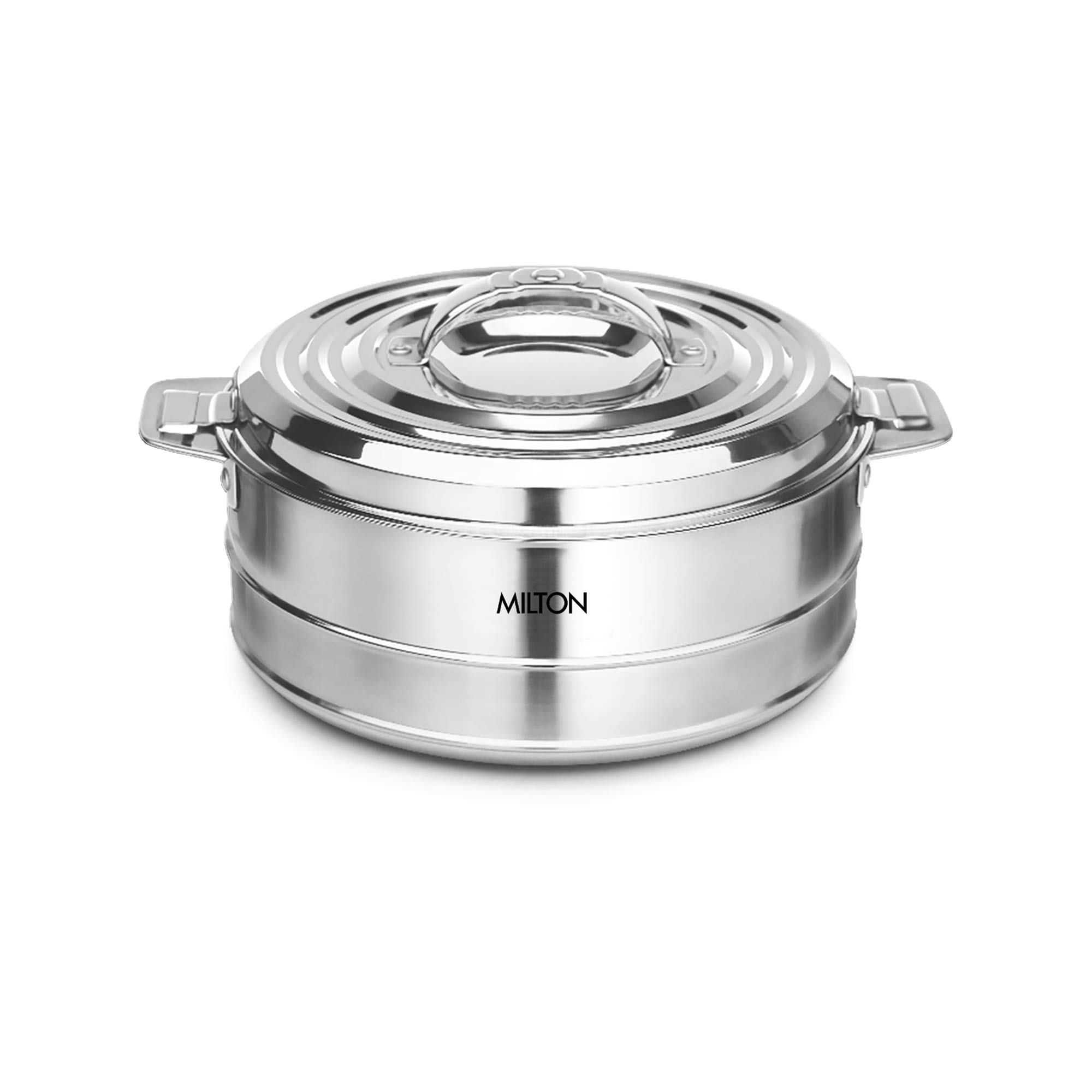 MILTONFortuner Insulated Keep Hot/Cold Thermo Stainless Steel Casserole, (Silver) (1.5L), 1.5L Us