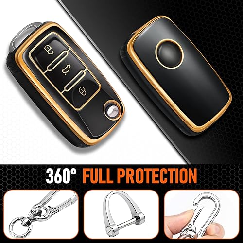 Miniatura 4 de Accesorios para llavero Volkswagen para Volkswagen Golf Jetta Polo Bora Tiguan Touran Passat Yeti Superb MK1 2 3 4 5 6 Rapid Seat Ibiza Rabbit 3