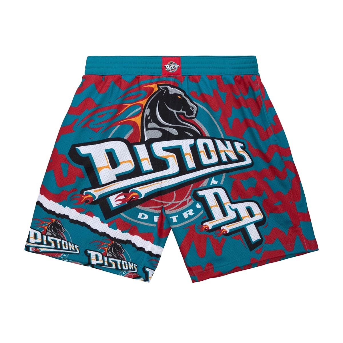 Amazon.com: Mitchell & Ness NBA Jumbotron 2.0 Sublimated Detroit
