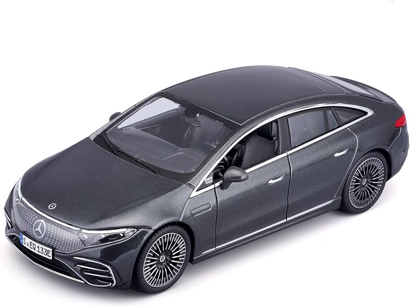 Mercedes-Benz EQS Azul Metálico Edición Especial Serie 1/27 Diecast Model Car por Maisto