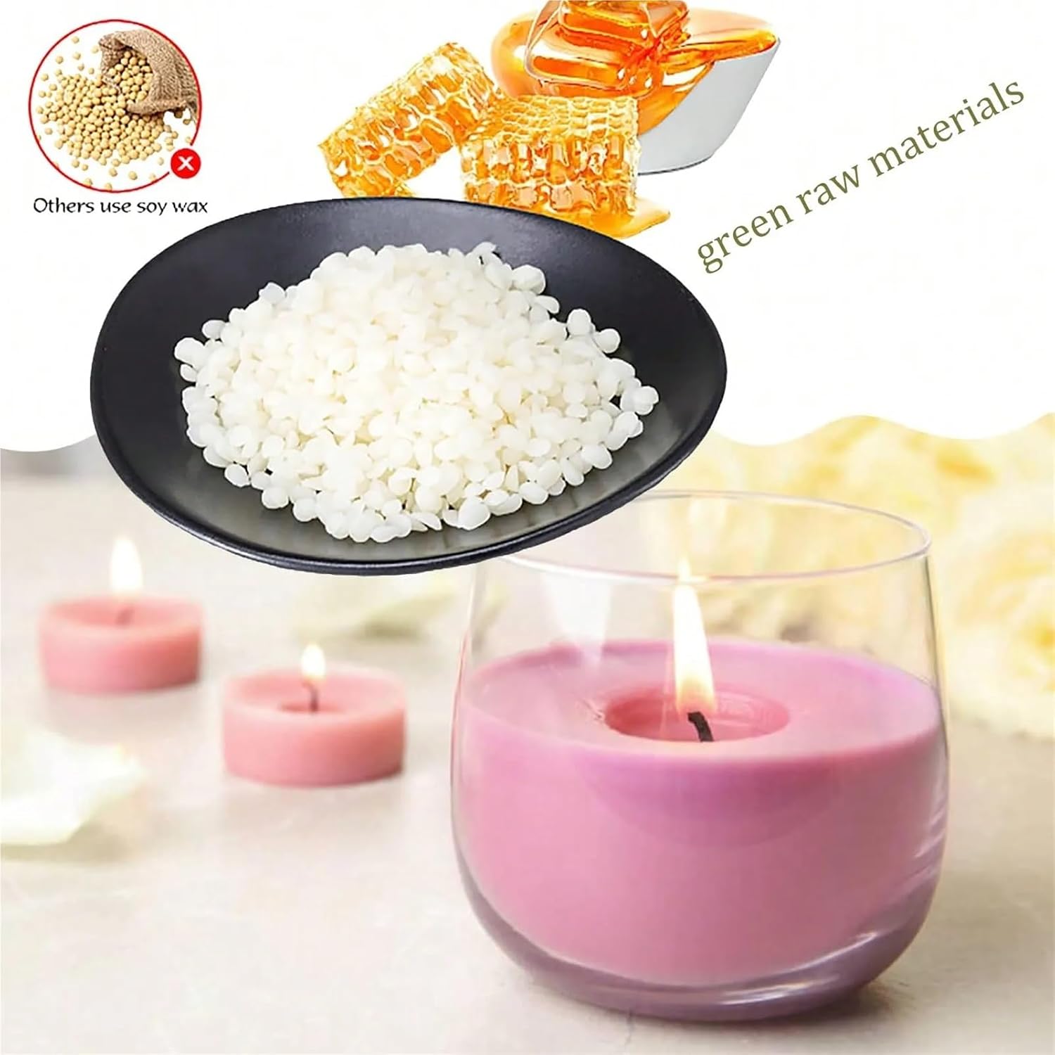 Yiodauh Candle Making Kit DIY Candle Making Kit Soy Kits for Maker Supplies