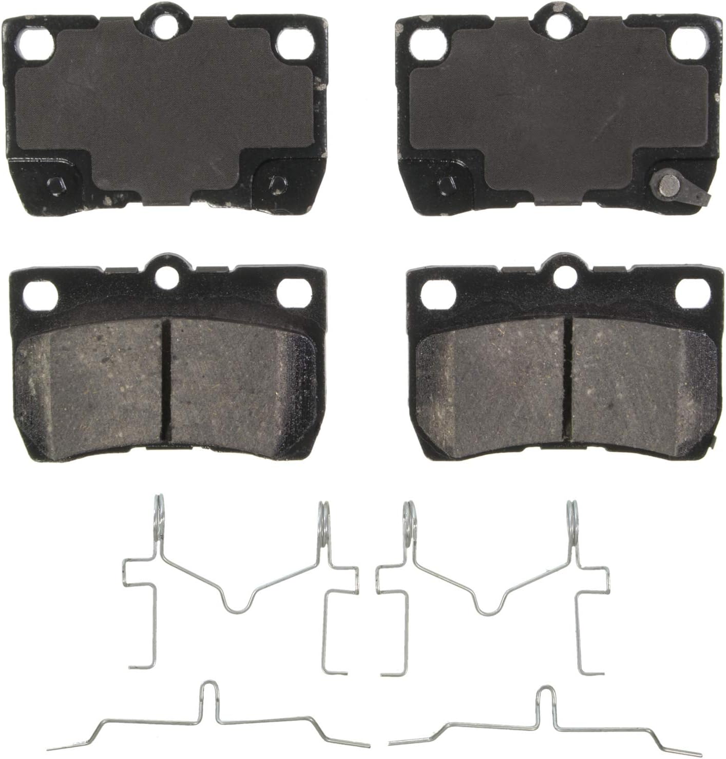 Wagner QS ZD1113 Disc Brake Pad Set, Chamfered Edges for Smooth, Quiet Stops, Fits 2006–2013 Lexus IS250