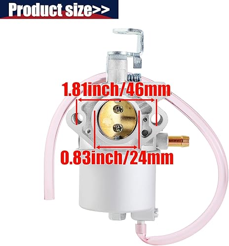 Miniatura 2 de Carburador FE350 + bomba de combustible compatible con carrito de golf Club Car DS Precedent Turf Carryall OHV Kawasaki FE350 Engine 1016441-01