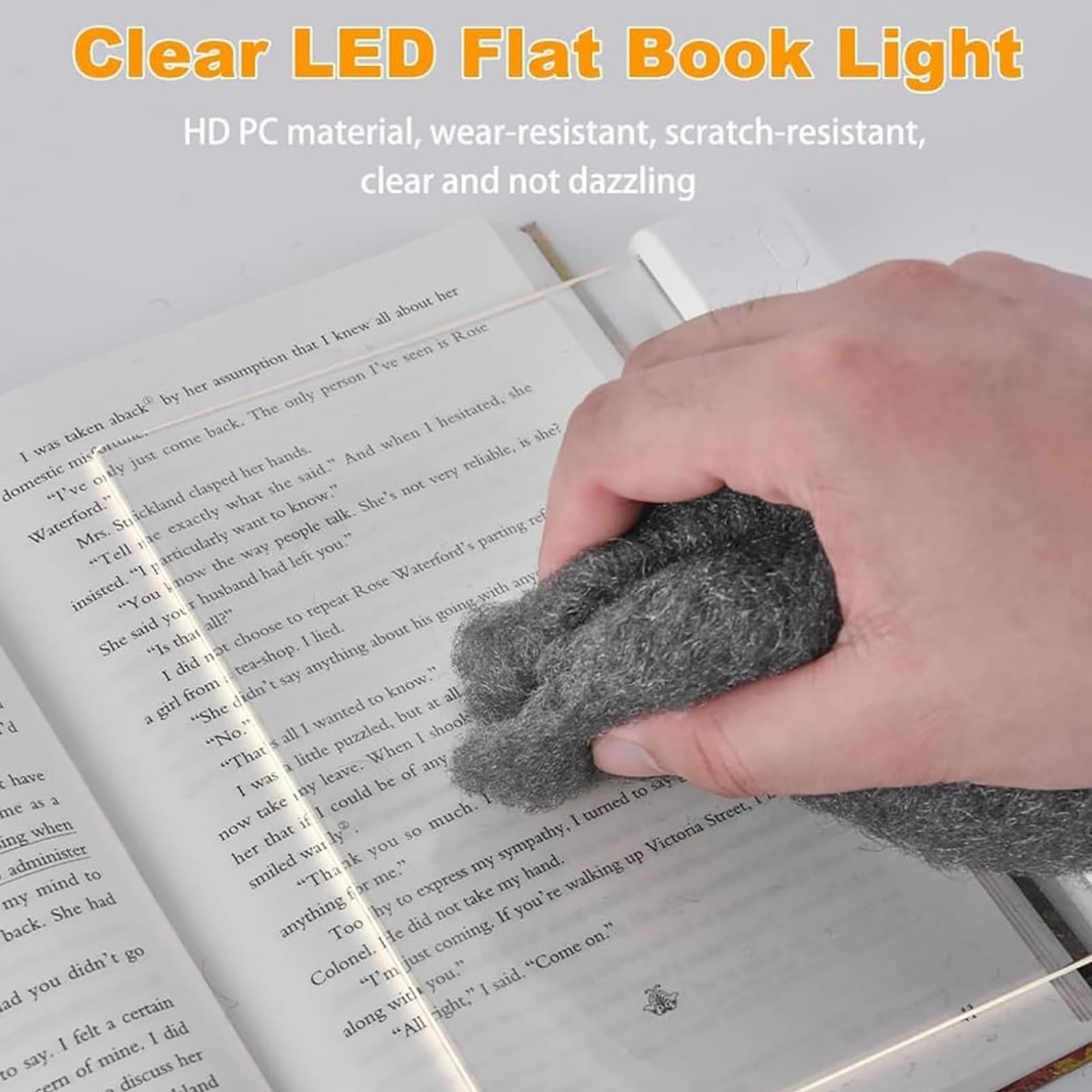 Lampe De Lecture, éCran Plat Intelligent Led Lampe Lecture,Lumiere Livre Multifonctionnel,Chargement Usb Avec Fonction Minuterie,Lampe De Lecture Pour Lire Au Lit Veilleuse,Pour Lecture Et éClaira