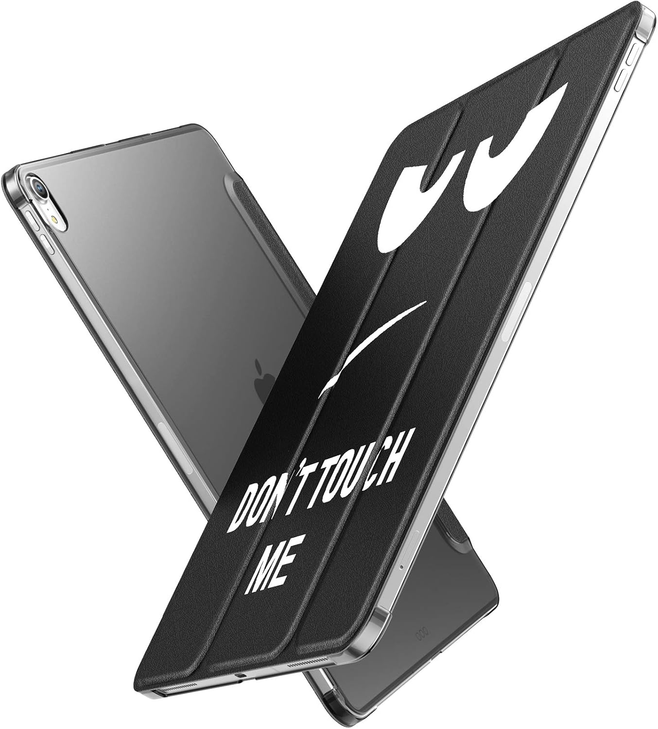 Infiland iPad Pro 12.9 2018 Case, Shell Cover with Translucent Back Protector Compatible with iPad Pro 12.9 Inch 2018 Release (Support 2nd Gen Apple Pencil Charging, Auto Wake/Sleep) (Not Touch)