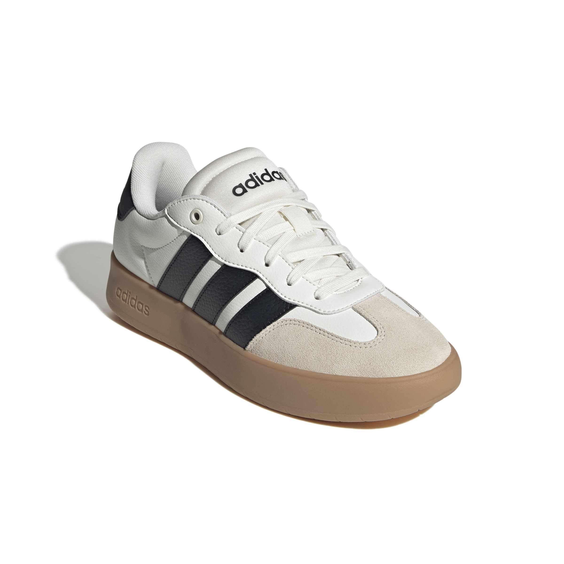 adidas Hombre Barreda Shoes, Off White/Core Black/Gum 3, 48 EU