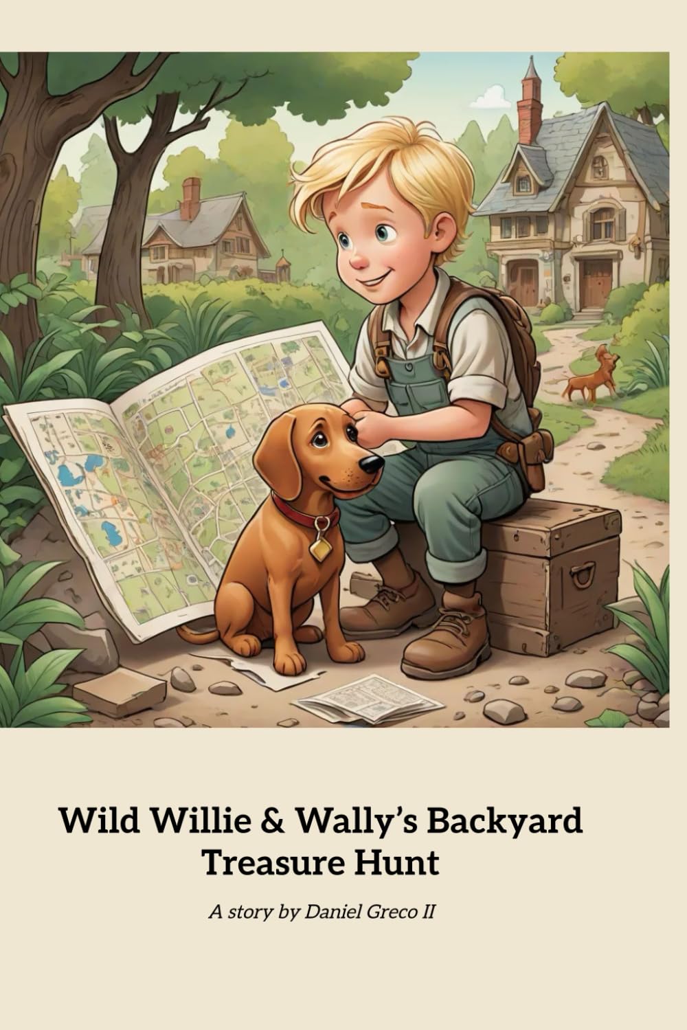 Wild Willie & Wally's Backyard Treasure Hunt: An Imaginative Journey Full of Courage, Friendship, and Hidden Surprises!