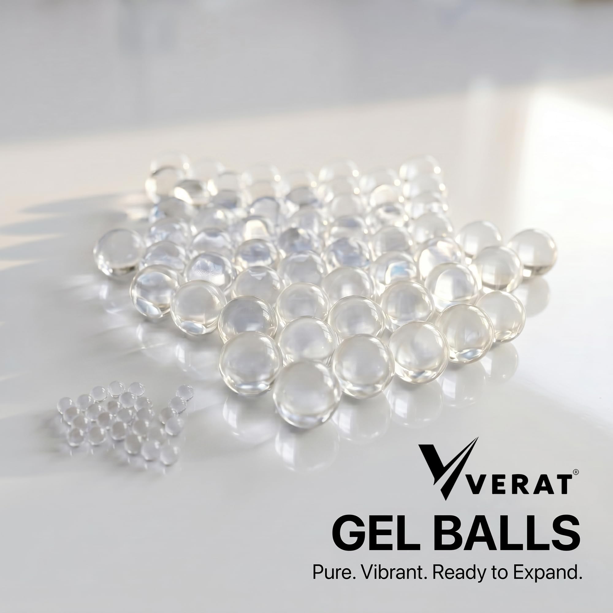 VERAT Water Beads - 50,000 Pack for Vase Fillers & Decor -7