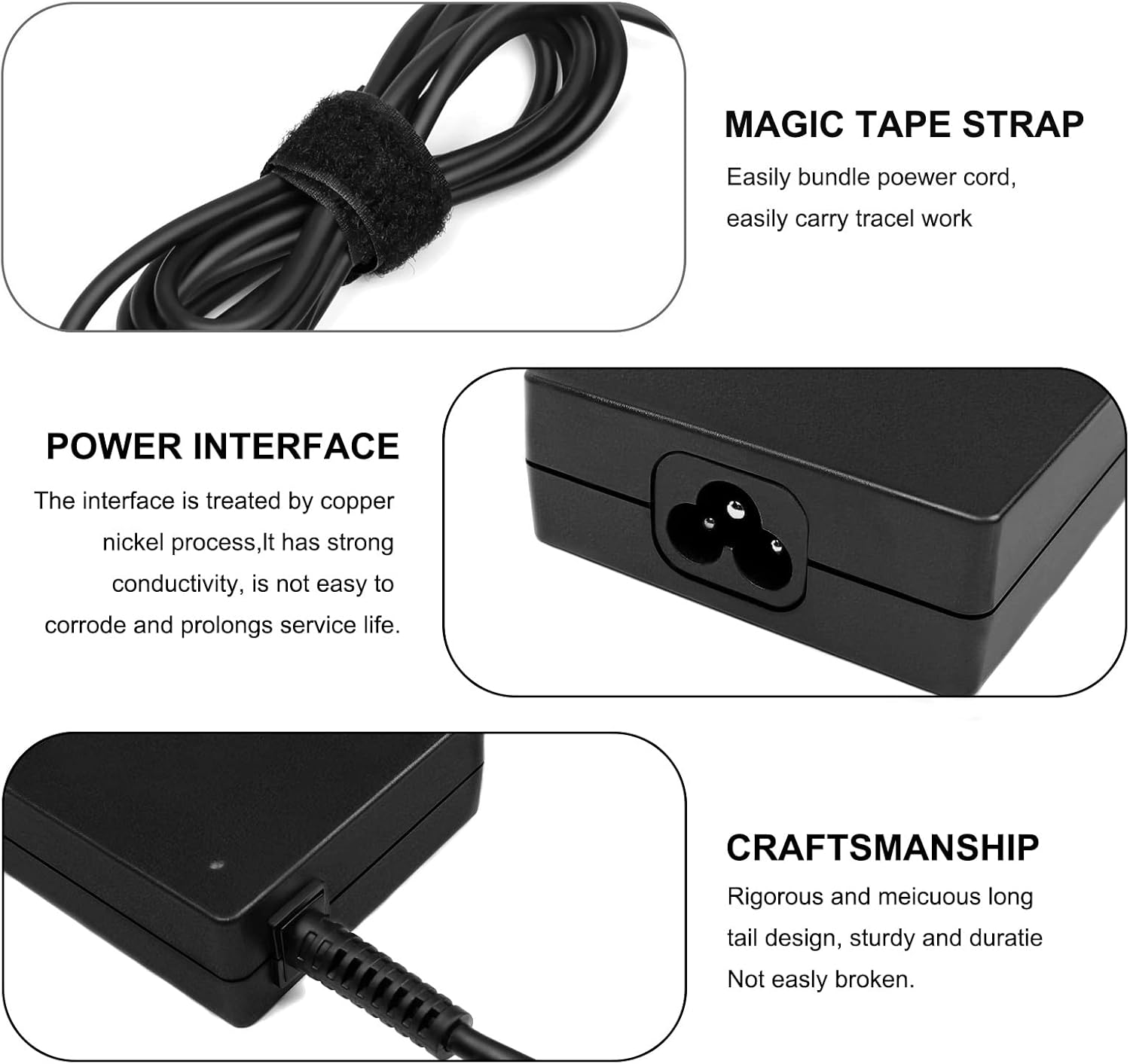 120W 6.15A Charger 710415-001 L41856-001 for HP USB-C Dock G5 5TW10UT 5TW10AA 5TW10AA#ABB 5TW10UT#ABA USB-C/A Universal Dock G2 5TW13AA HP Omen 15-5000 15-5100 15-5200 Laptop Charger