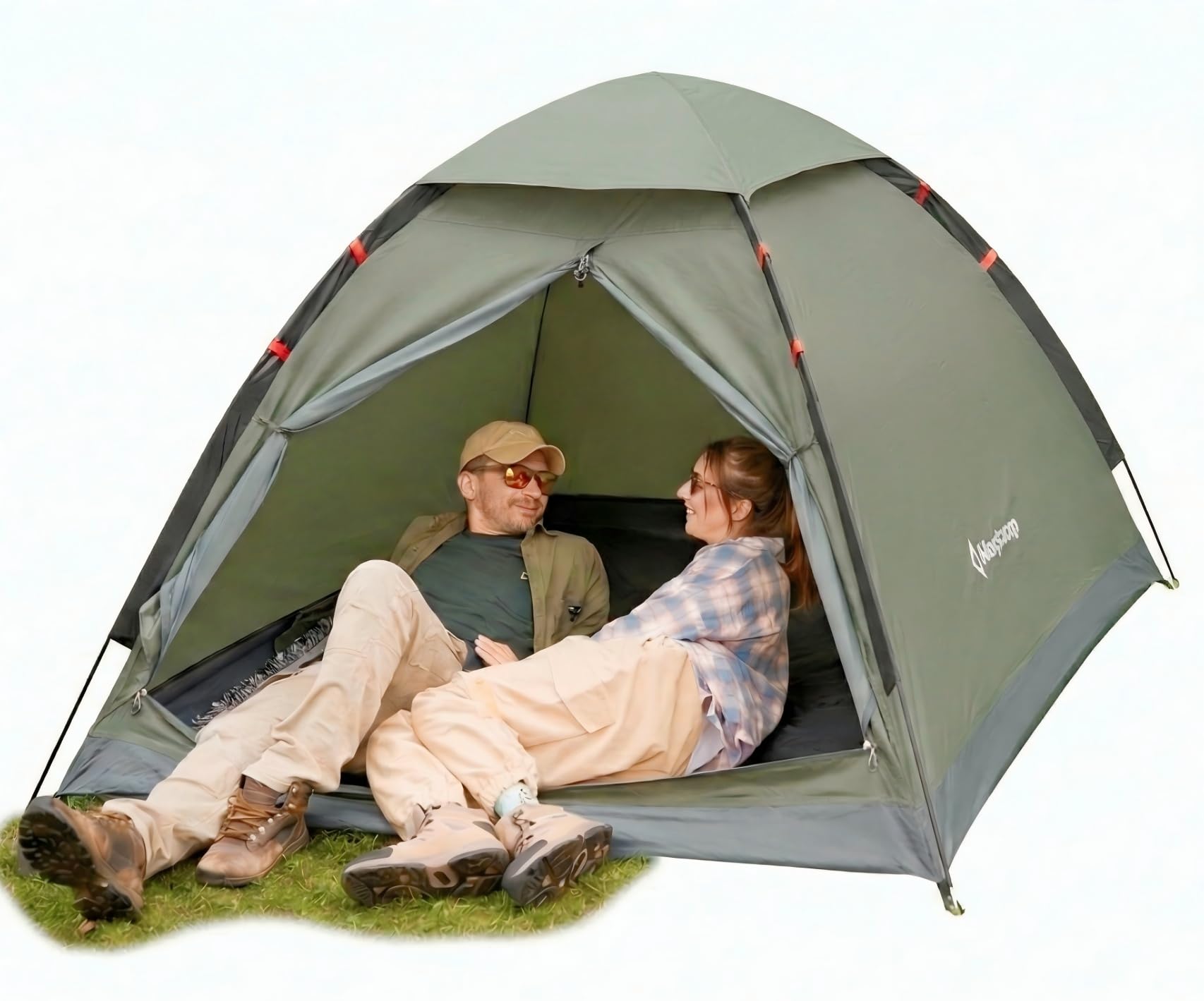 kingcamp tente camping 2-3 personnes