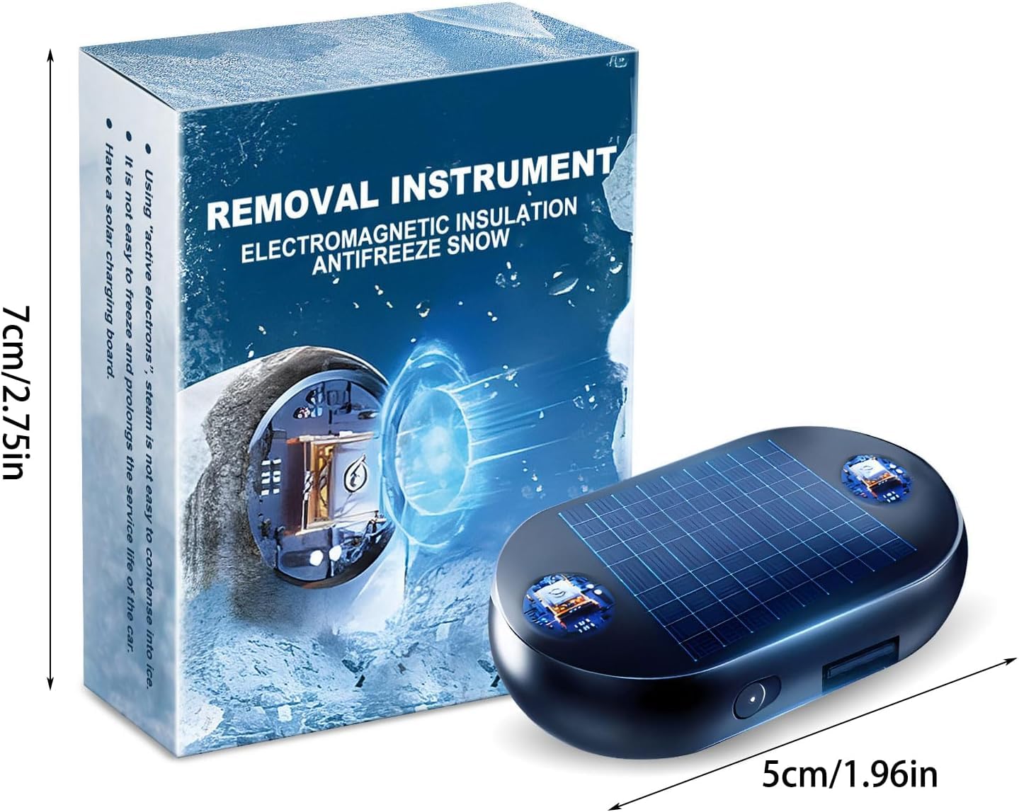 Electromagnetic Wave Anti Freezing and Snow Removal Device, Electromagnetic Car Snow Removal Device, Electromagnetic Car Deicer, Anti-Freeze Electromagnetic Car Snow Removal Device