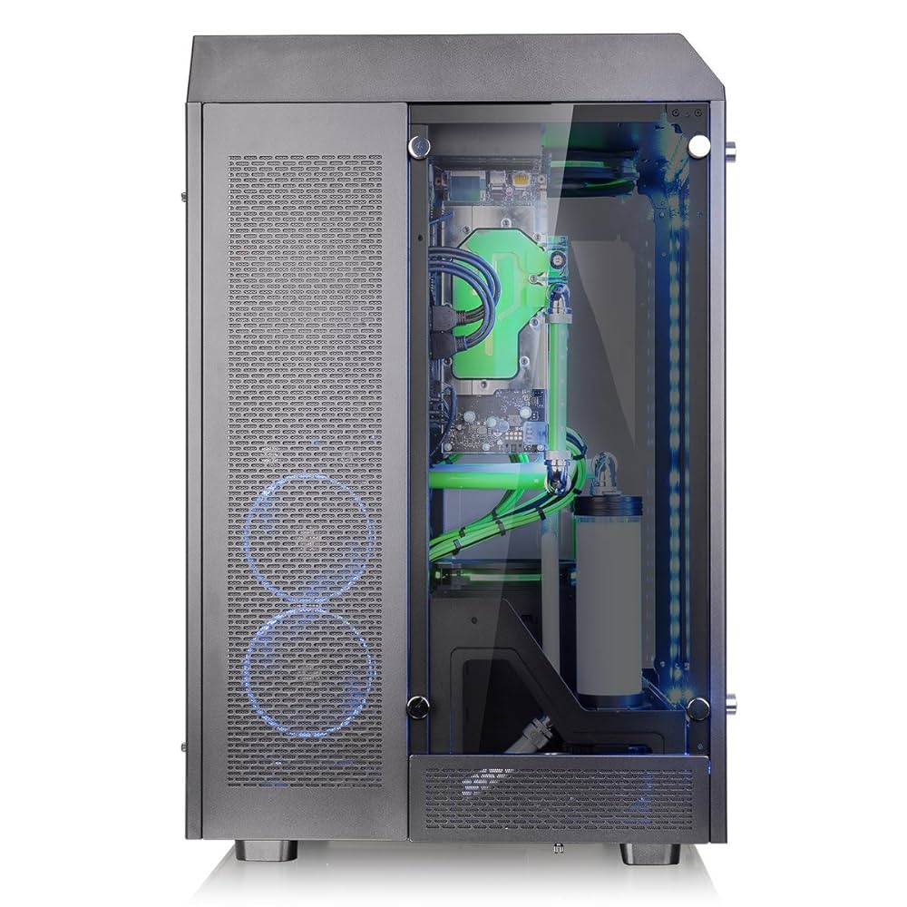 6278【美品】サーマルテイク TT Premium The Tower 900 Thermaltake TT Premium The Tower 900 パーツを美しく魅せる3面