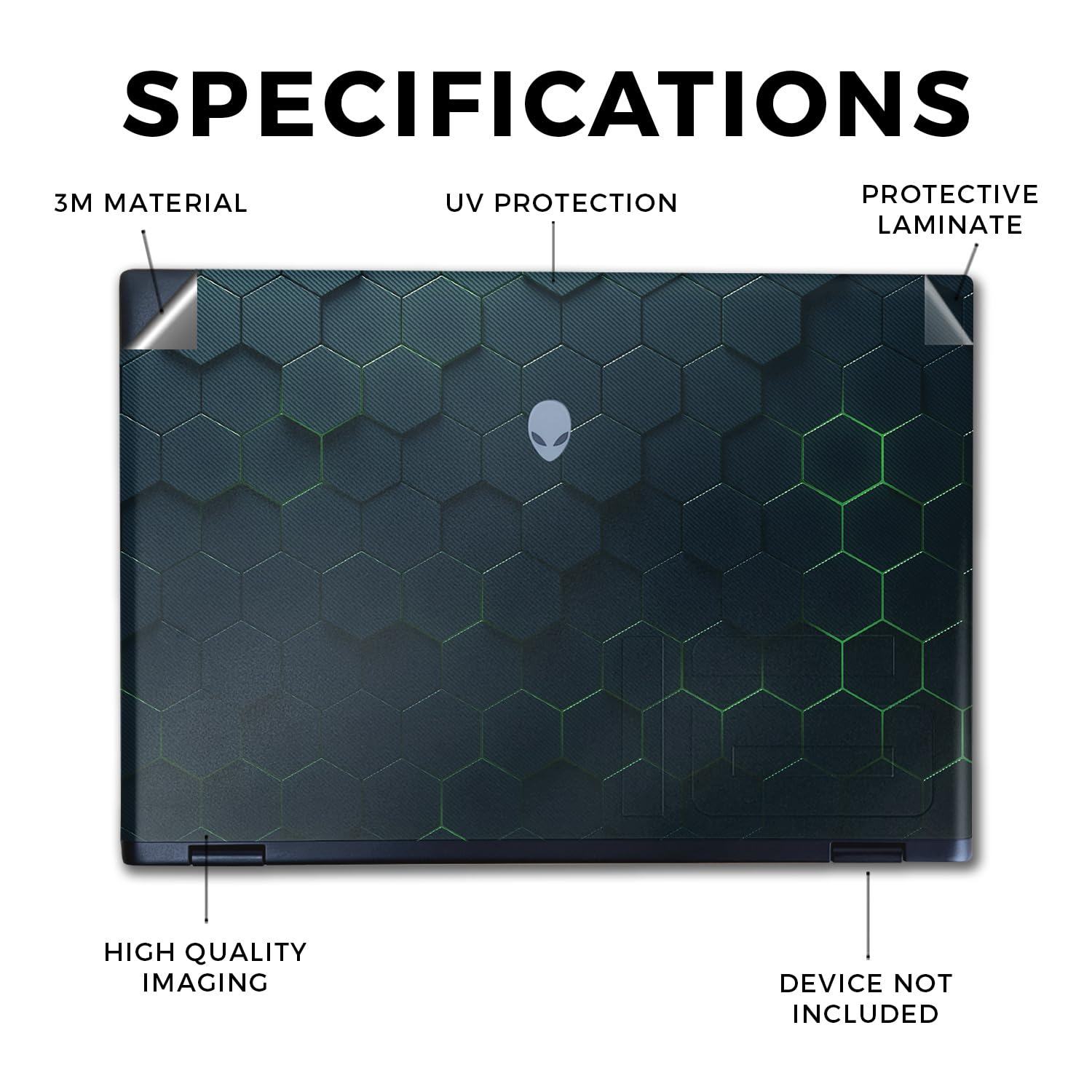 Amazon.com: Laptop Skin Compatible with Alienware M16 R2 (2024