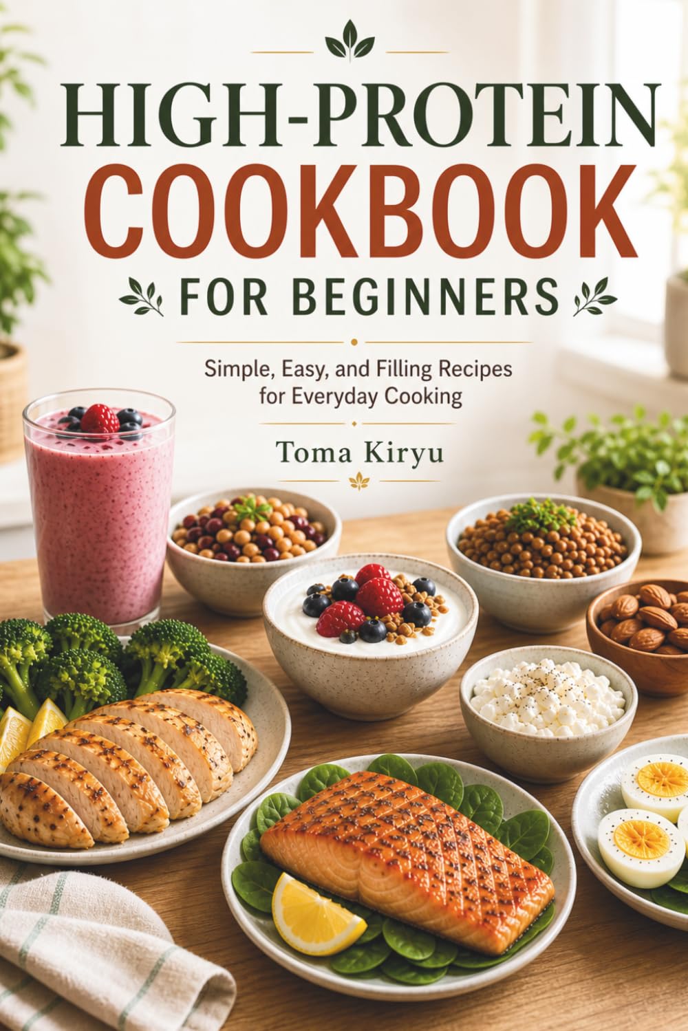 High-Protein Cookbook for Beginners: Simple, Easy, and Filling Recipes for Everyday Cooking