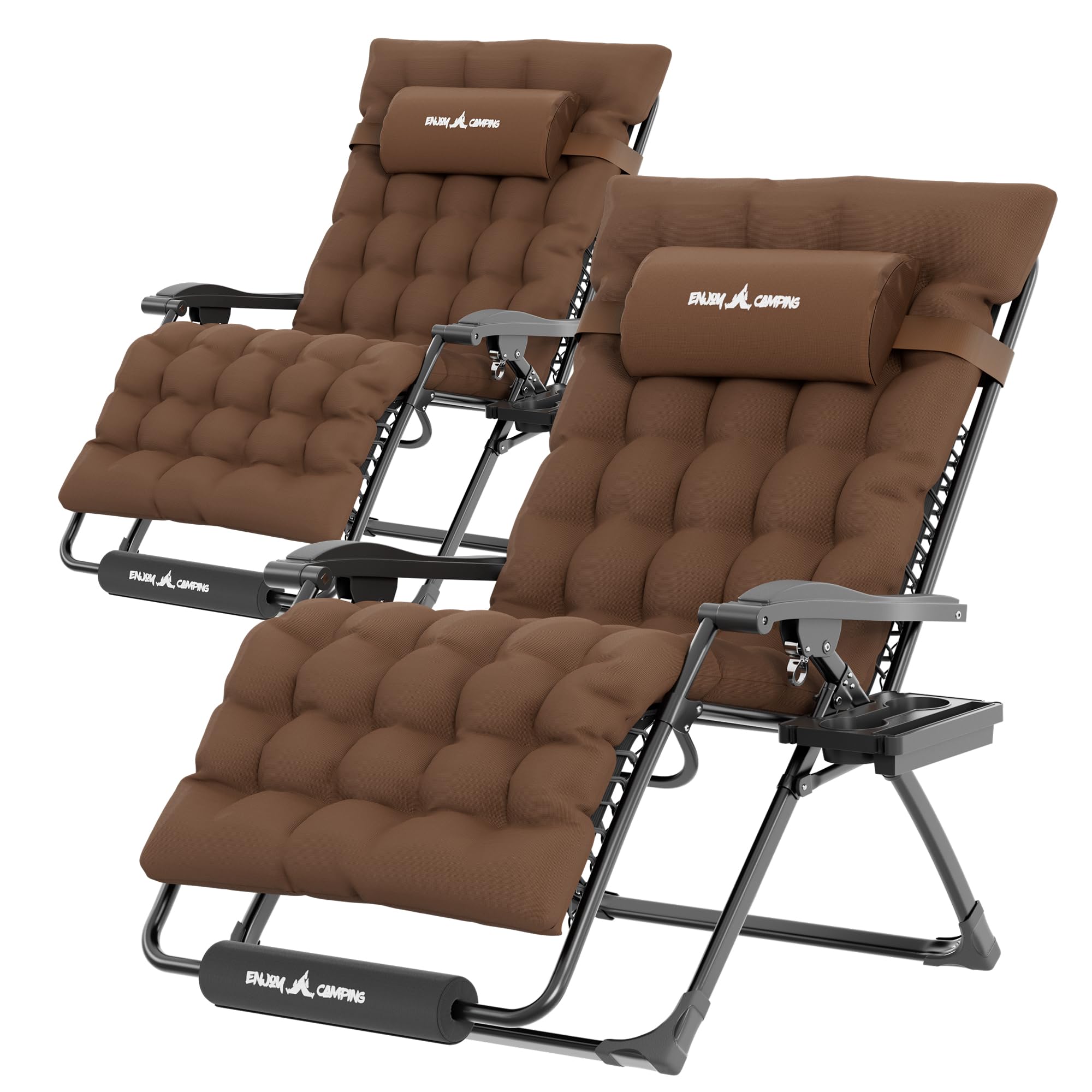 UDPATIO Oversized Zero Gravity Chair Patio Reclining Chairs with Cushion