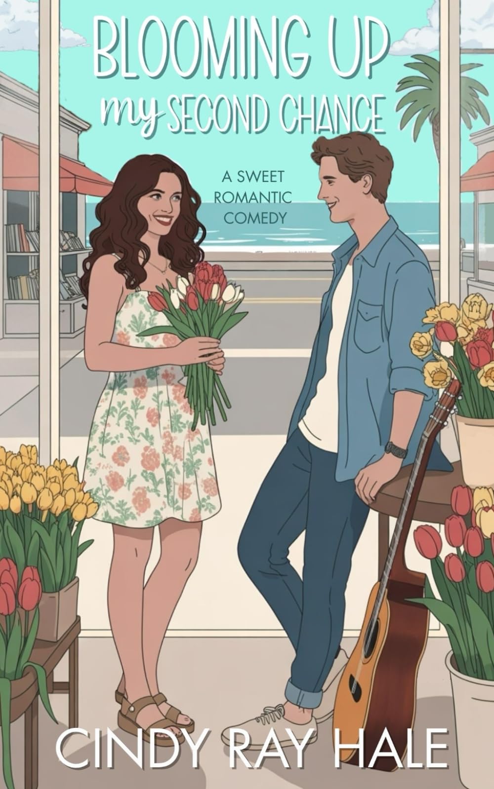 Blooming Up My Second Chance: A Rock Star Beach Romantic Comedy (Twin Waves Sweet Romcom Series)