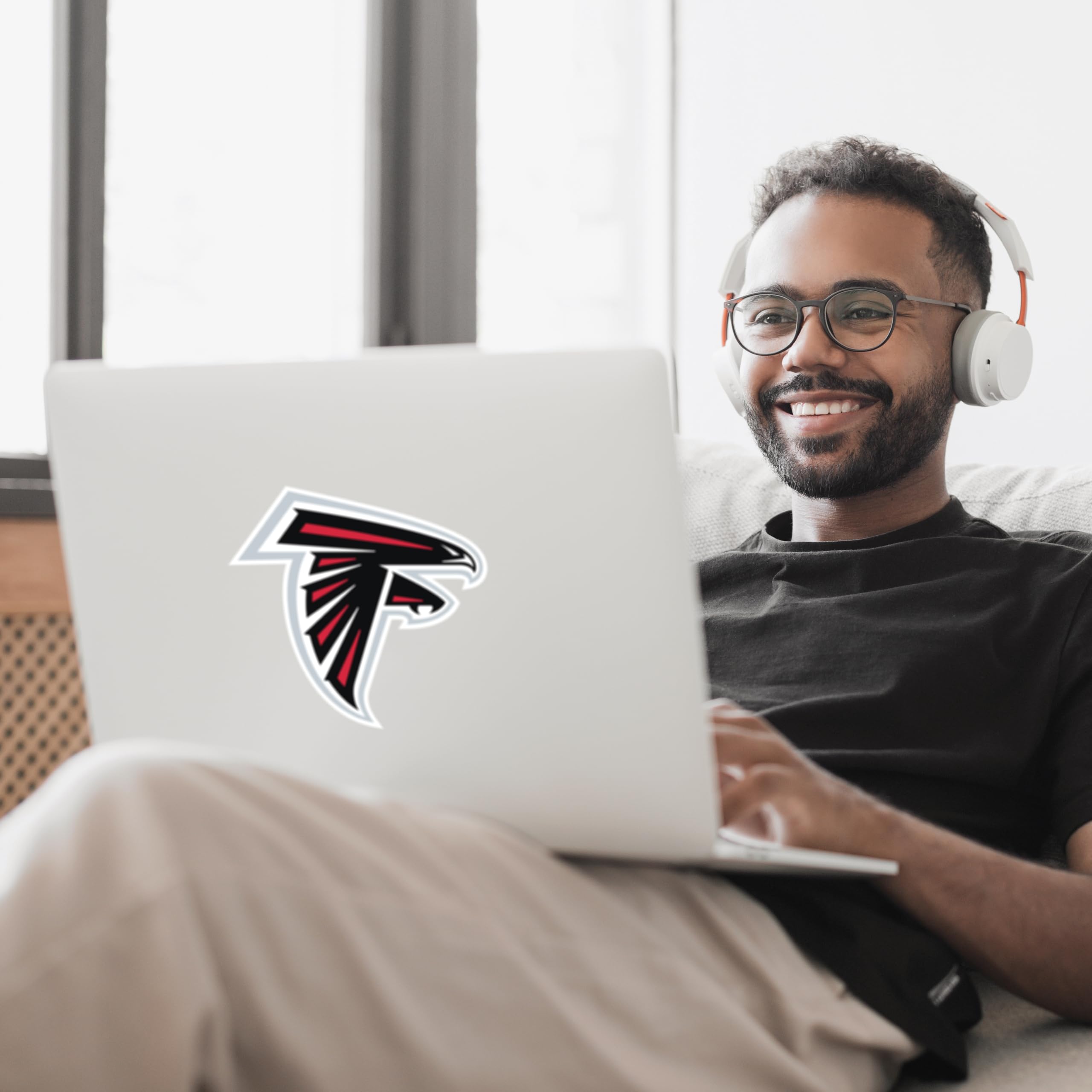 NFL Atlanta Falcons Auto-Aufkleber, 20,3 cm