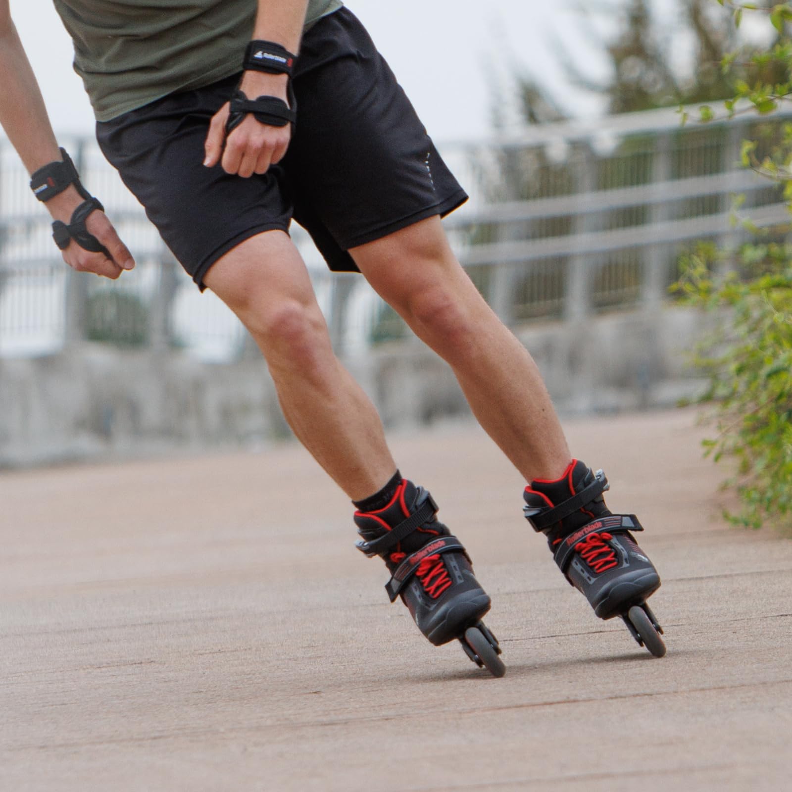 Rollerblade ZETRABLADE Pattini in linea Uomo nero rosso