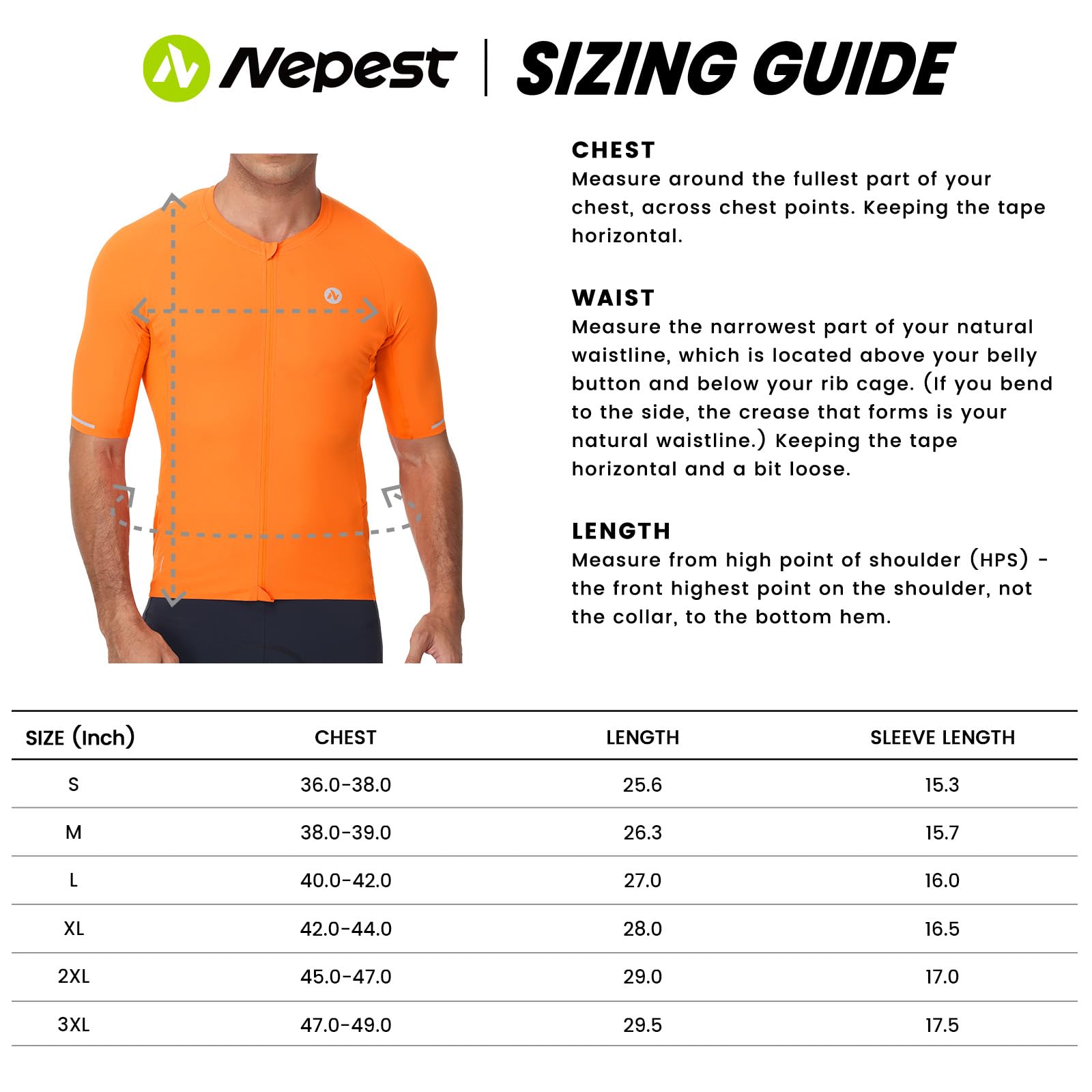 Nepest Maillot de ciclismo para hombre de manga corta, de secado rápido, transpirable, ropa de ciclismo para hombre, camiseta de ciclismo de montaña