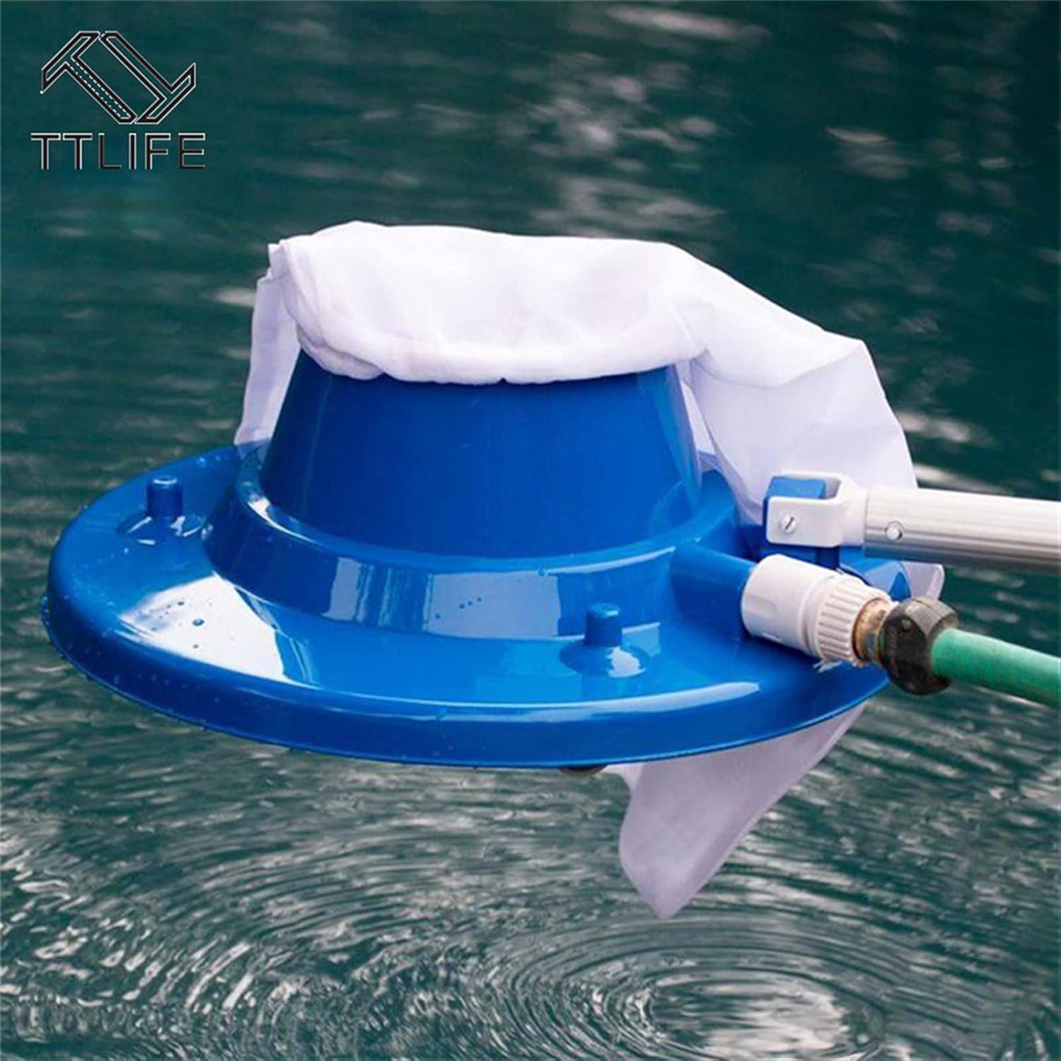 Pool Brushes Swimming Pool Cleaning Tool Mini Vacuum Cleaner Floating Object Tip Net Kit