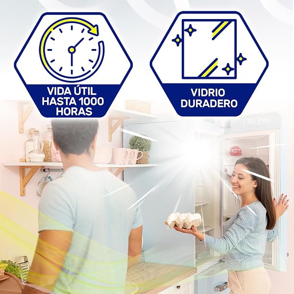 MONTERAL Bombilla para Frigorifico LFR133 230/240V 40W con Código Original 484000000986 para Whirlpool - 5