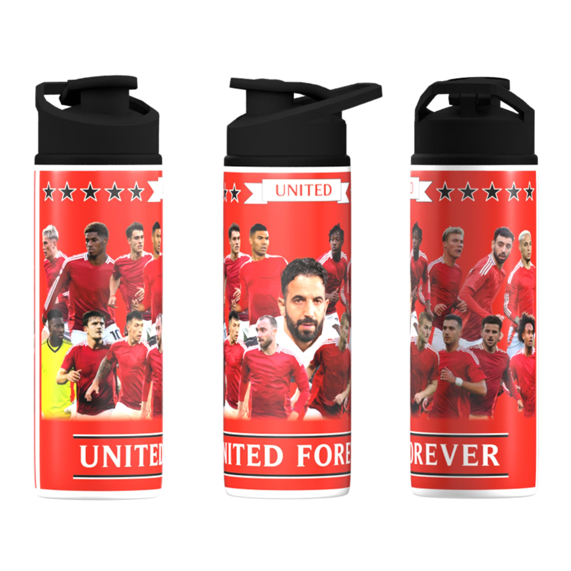 Partisan United Team Bottle 600ml or 750ml Big Mouth (750ml)
