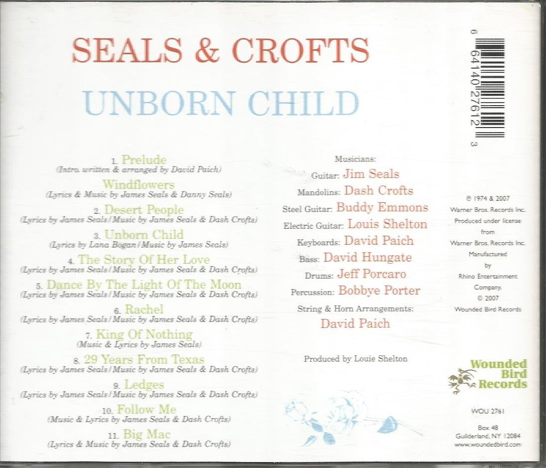 Seals & Crofts Unborn Child Music