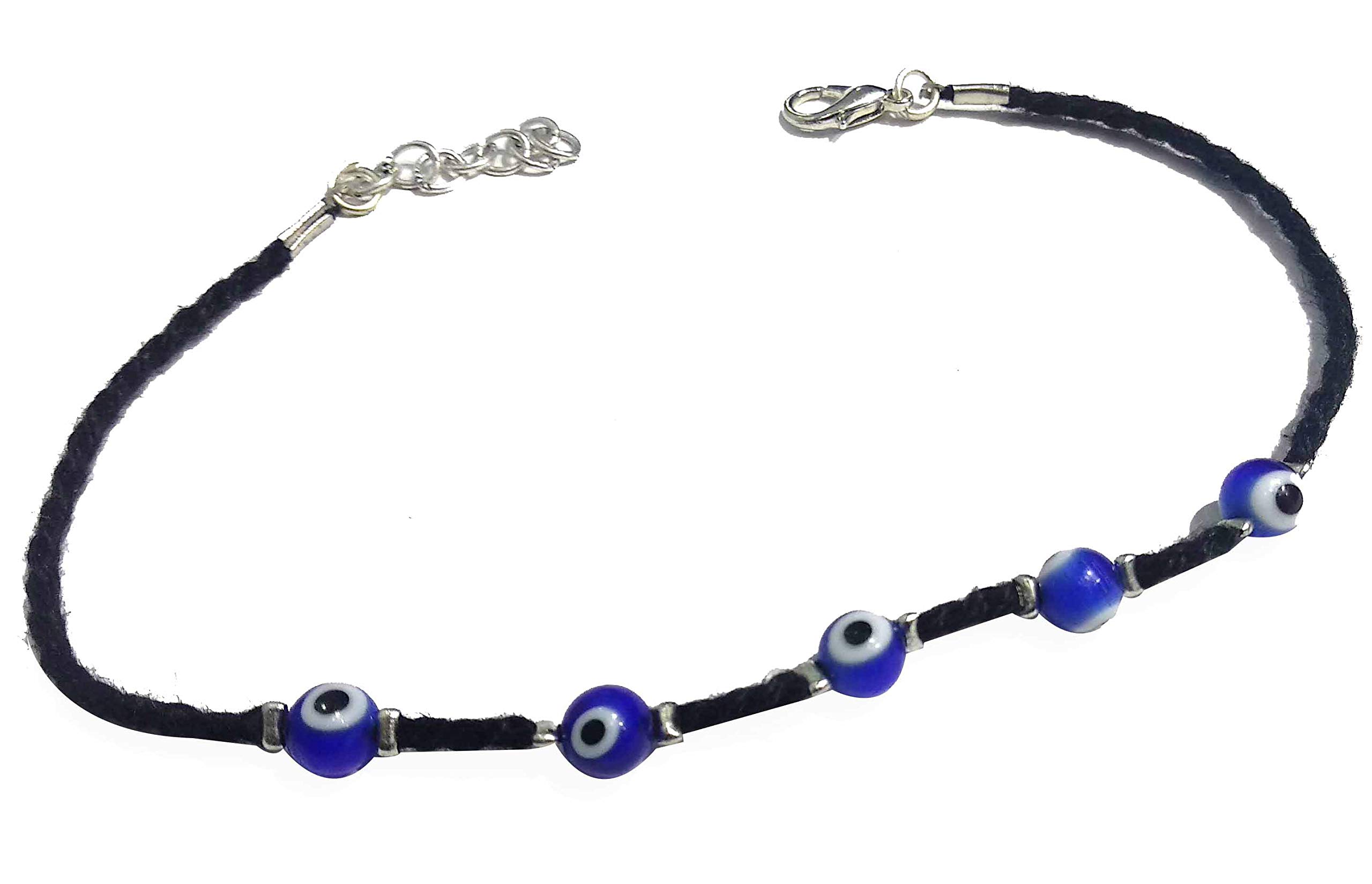 GURJARI JEWELLERS Black Thread with Evil Eye Beads Anklets for Girls/nazariya anklet (B08WK5XM41) Amazon Price History, Amazon Price Tracker