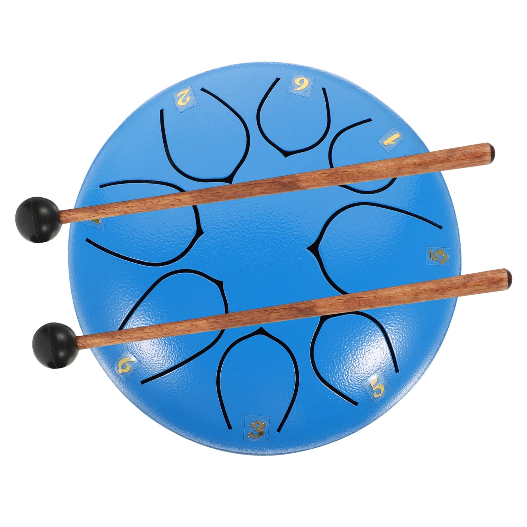 Lengüetas Portátil de Kit de Etéreo para Principiantes Instrumento de Percusión de Práctica para Amantes Música y Escenarios de Relajación