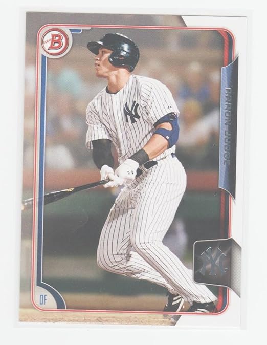 Aaron Judge 2015 Bowman Draft Rookie Baseball Card #150 Yankees