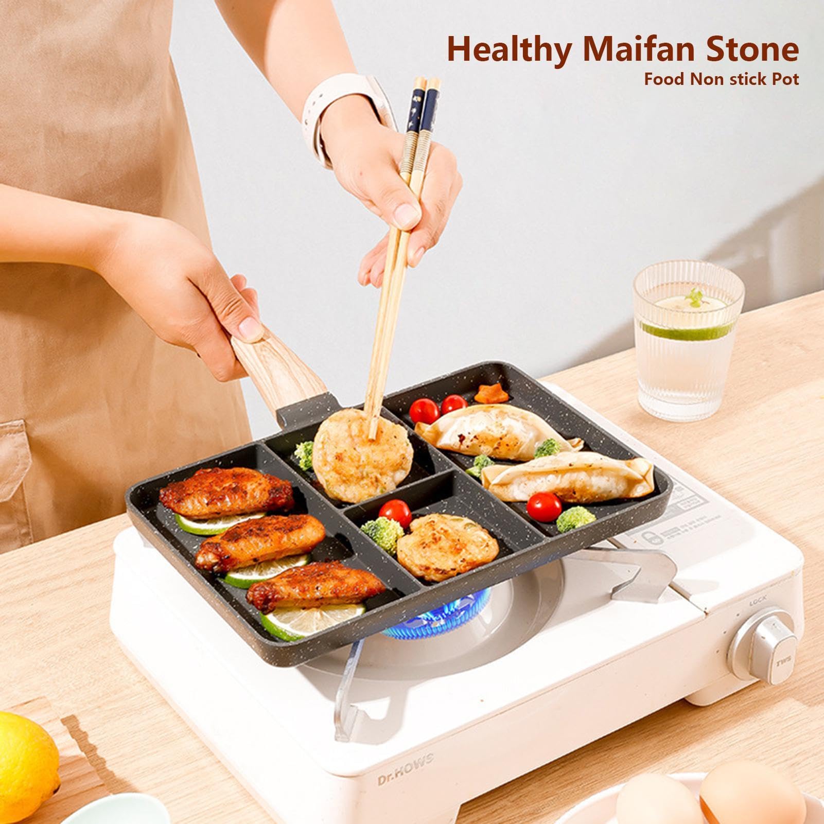 Amazon | 小さなパンケーキパン - エッグパン、スクエア