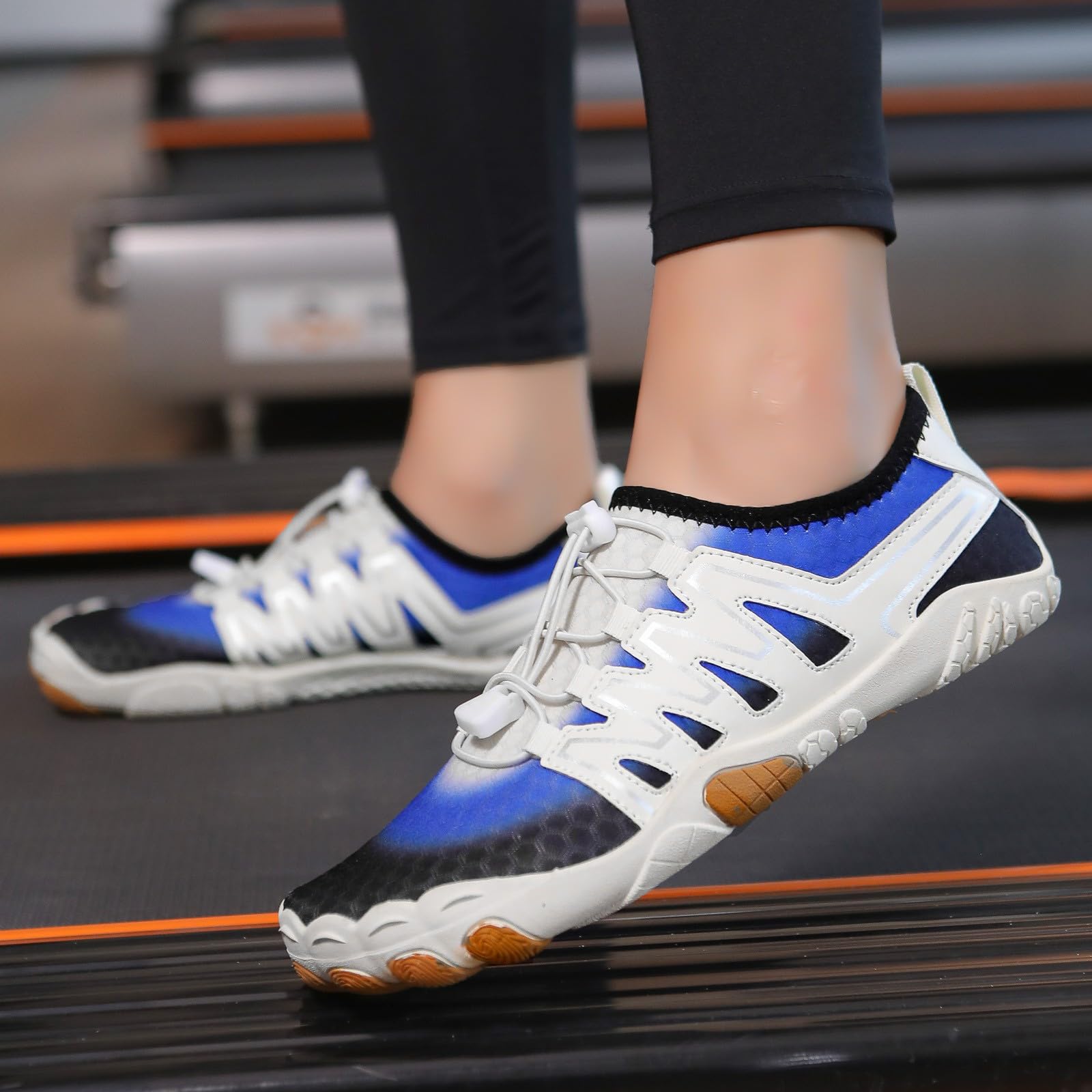 Scarpe a piedi nudi Scarpe da scoglio da uomo Scarpe da scoglio da donna nere ad asciugatura rapida con suola antiscivolo Scarpe da scoglio traspiranti Scarpe da trail running unisex Scarpe da yoga