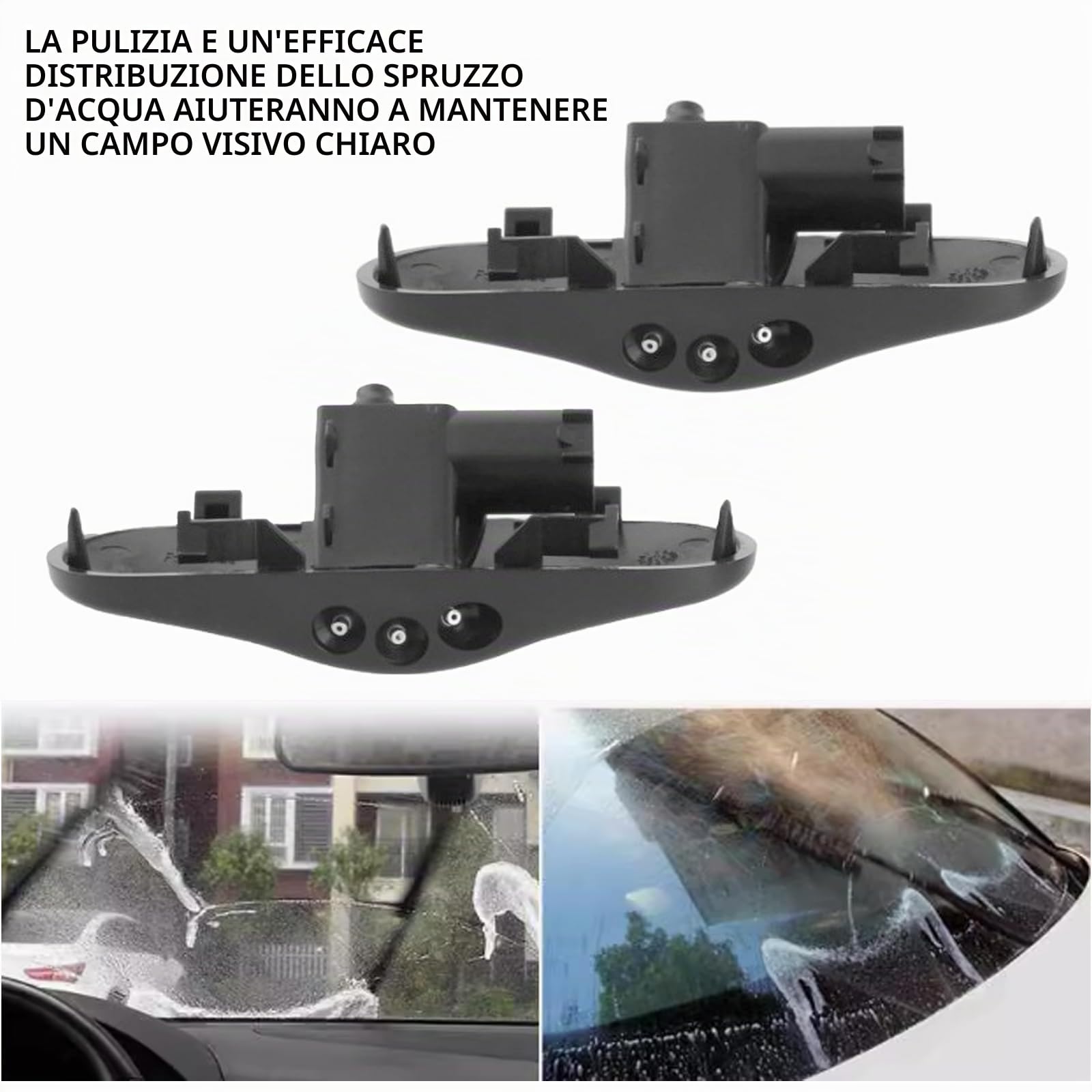 Ugello a spruzzo per parabrezza, riscaldato, per A3, A4, A5, A6, A7, A8, Q3, Q5, Q7, TT, 4GD955987, lato sinistro e destro