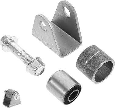 Go-kart Damper Mount Base with Shock Absorber Bracket, Metal Suspension Strut Support for Karting Rear Shock Absorber, Sturdy Replacement Part for Off-road and Racing Use