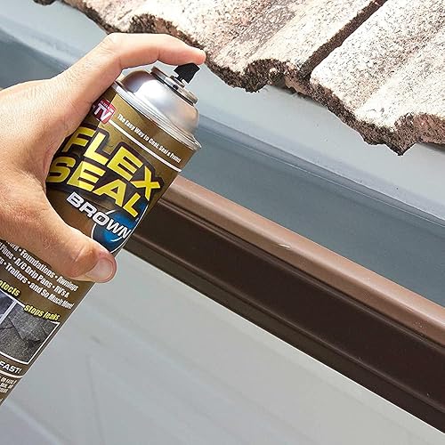 Miniatura 22 de Flex Seal - Sellador de 14 onzas, paquete de 2, transparente, detiene fugas, revestimiento de goma impermeable en aerosol, para canaletas, madera