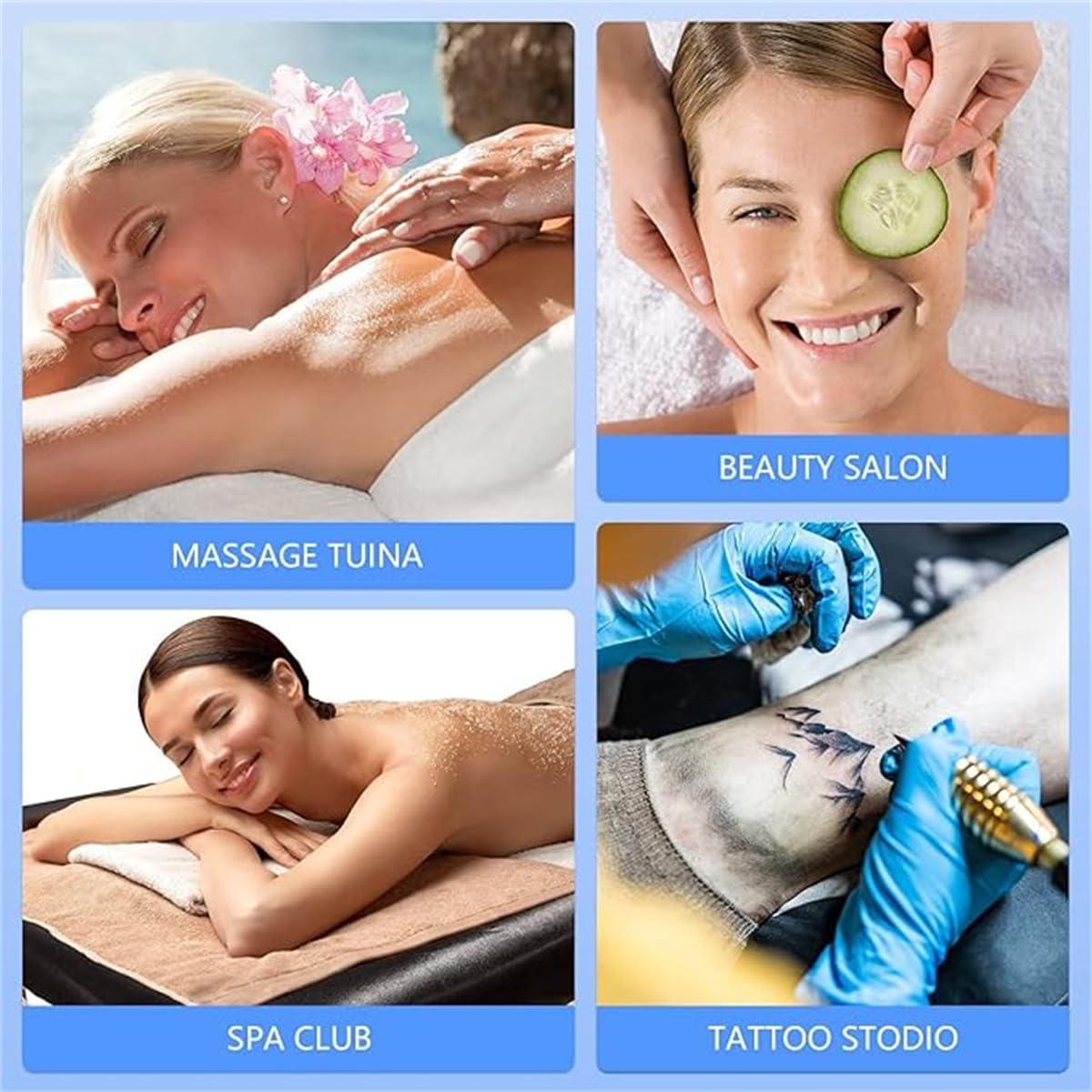 Copertura Protettiva Con Foro Per Il Viso Per Lettino Da Massaggio Table Protective Cover Per Massaggi SPA Lavabile Coprilettino Estetica Coprisedia Per Lettino Da Massaggio (Bianco,80x190 cm)