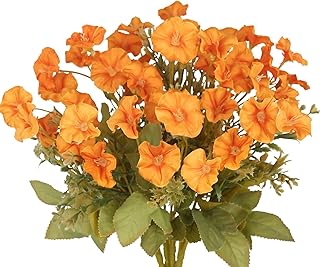 CISDUEO 4 Fake Fall Flowers Artificial