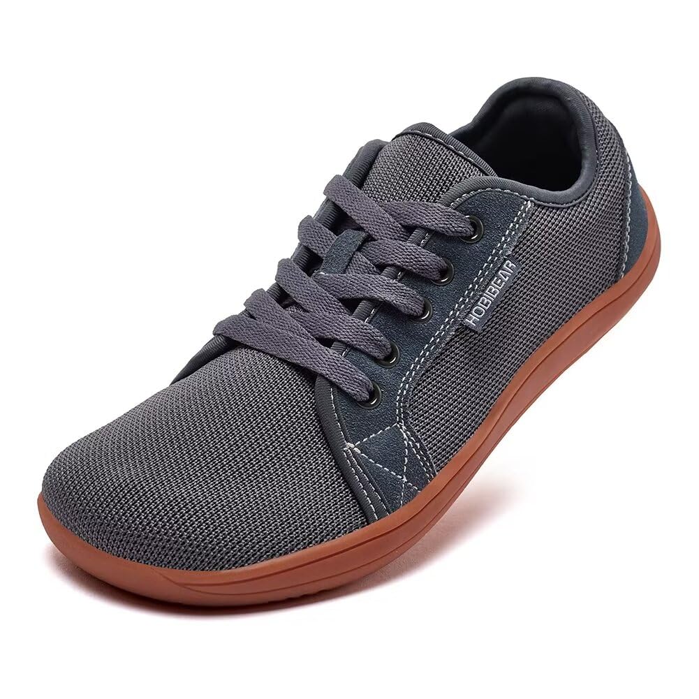 HOBIBEAR Unisex Calzado Descalzo Minimalistas Hombres Mujeres Zapatillas Ligeras Flexibles para Exterior Interio Ligeros y Transpirables