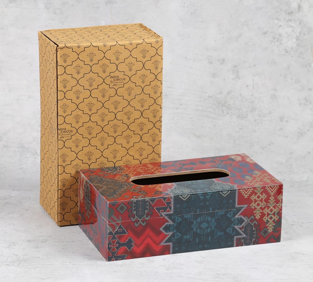 Krsnaa Mehta India Circus Tissue Box Holder -4