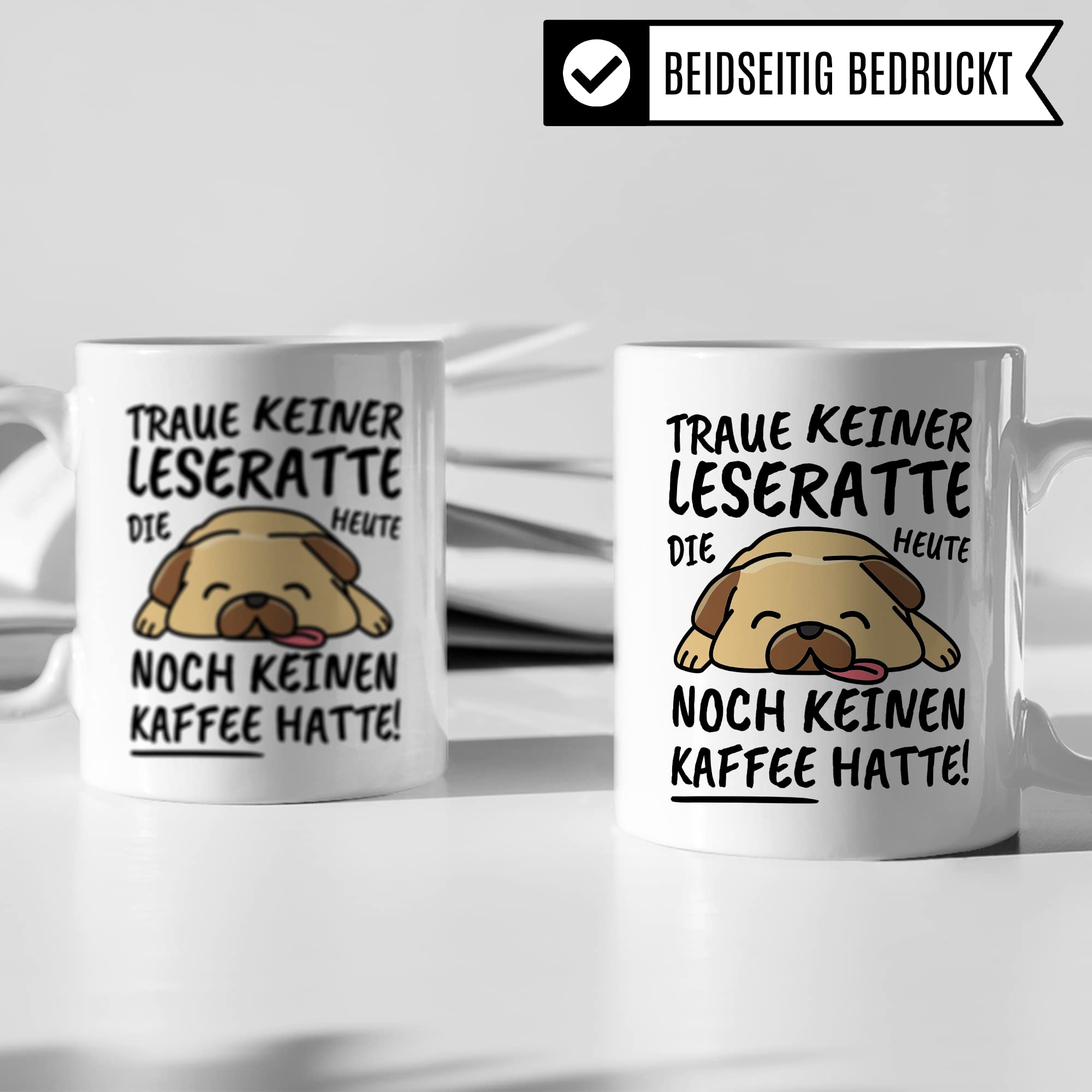 Pagma Tazza con stampa cugina, idea regalo, tazza da caffè con scritta in lingua tedesca Beste Cousine der Welt, idea regalo
