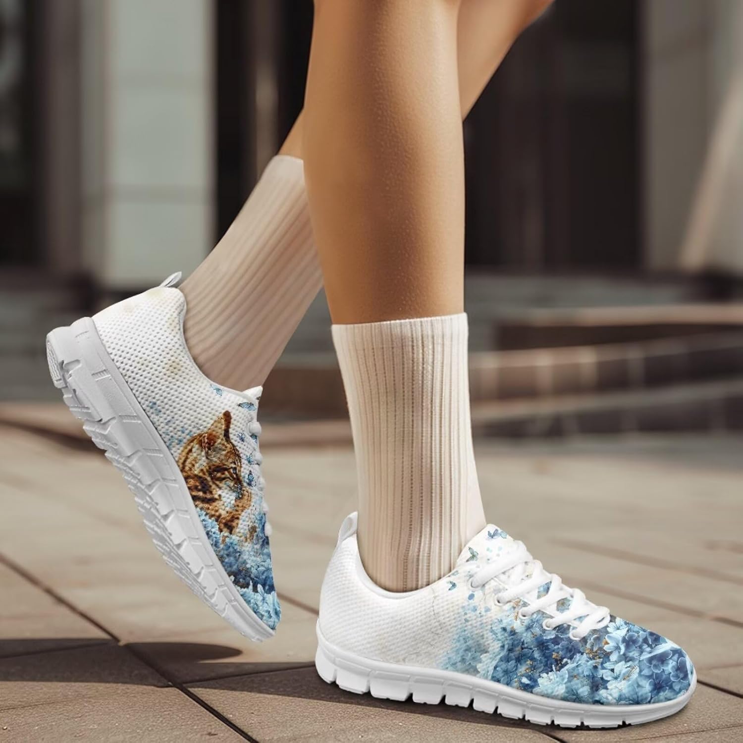 chaqlin Tribe Style Running Shoes Women Fashion Sneakers Workout Walking Gym Lightweight Athletic Tennis Shoes